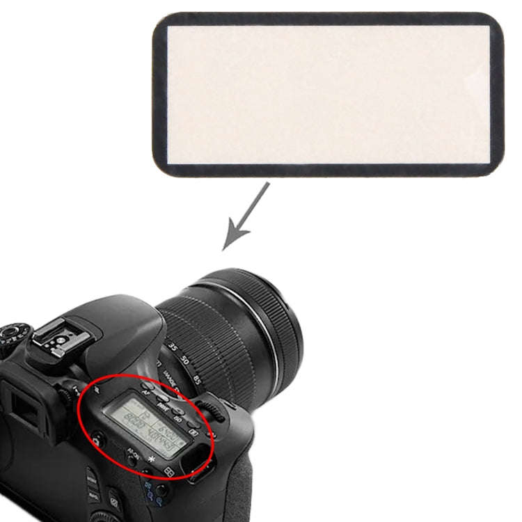 For Canon EOS 60D Top Cover Shoulder LCD Outer Lens