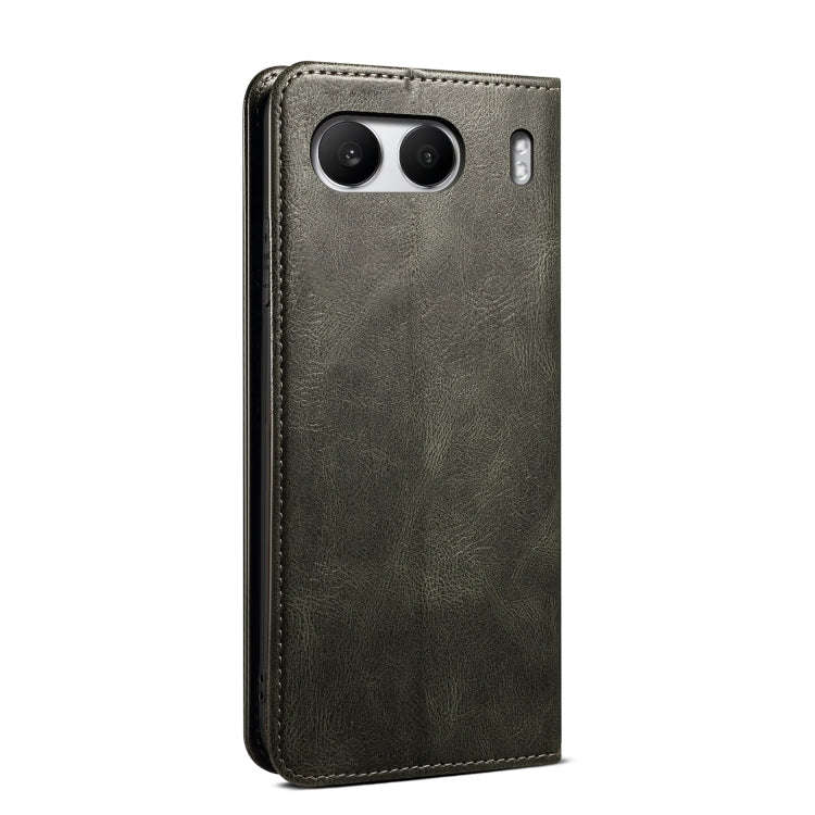 For OnePlus Nord 4 Oil Wax Crazy Horse Texture Leather Phone Case(Green)