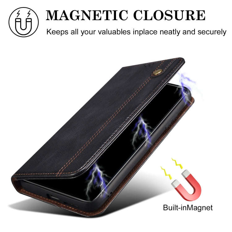 For OnePlus Nord 4 Oil Wax Crazy Horse Texture Leather Phone Case(Black)