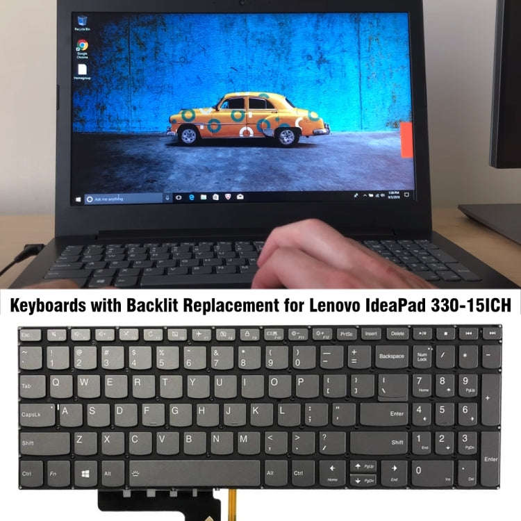 For Lenovo IdeaPad 330-15ICH 330-15ICN US Version Backlight Laptop Keyboard