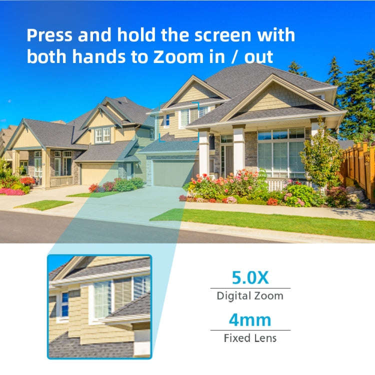 A8-C2 2MP Smart WiFi Surveillance IP Camera, Dual-light Full Color Night Vision / Two Way Audio /...