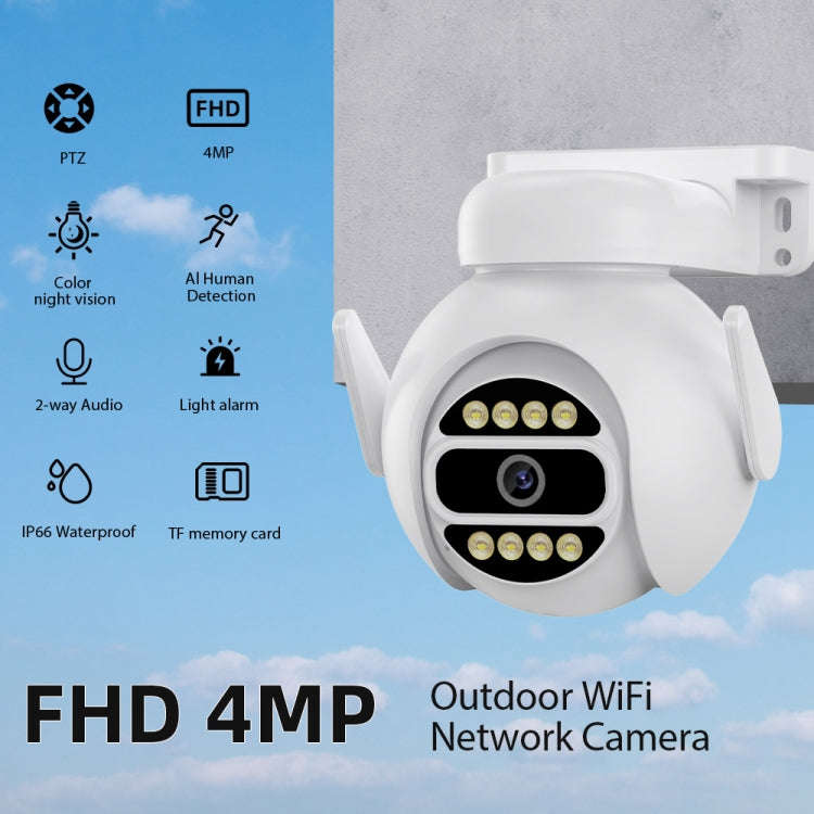 A8-C2 2MP Smart WiFi Surveillance IP Camera, Dual-light Full Color Night Vision / Two Way Audio /...