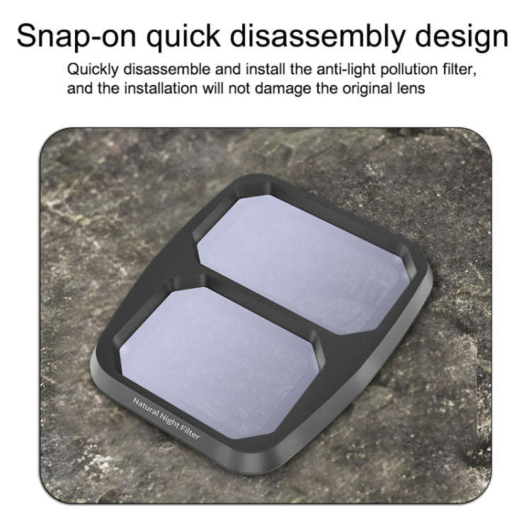 For DJI Air 3 STARTRC Drone Lens Filter, Lens:NIGHT