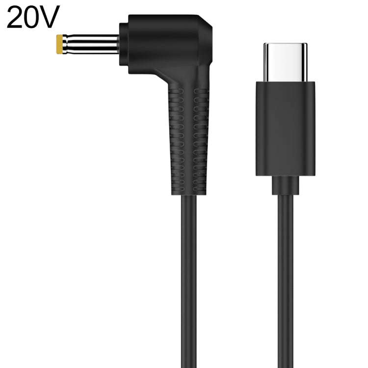 20V 4.8 x 1.7mm DC Power to Type-C Adapter Cable
