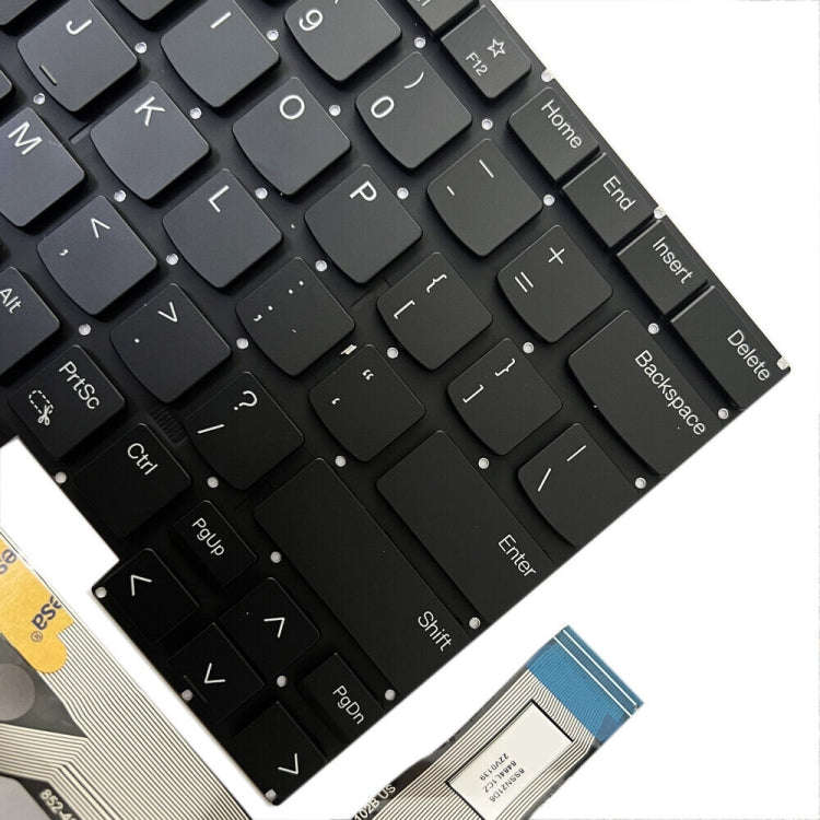 For Lenovo ThinkPad T14s Gen 3 21BR 21BS US Version Laptop Keyboard(Black)