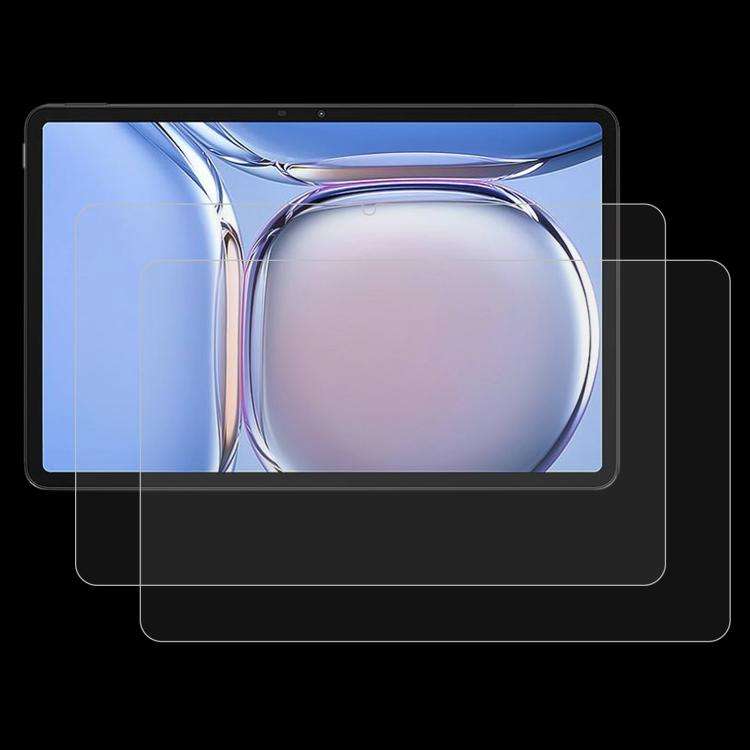For Blackview MEGA 3 12.1 inch 2pcs 9H 0.3mm Explosion-proof Tempered Glass Film