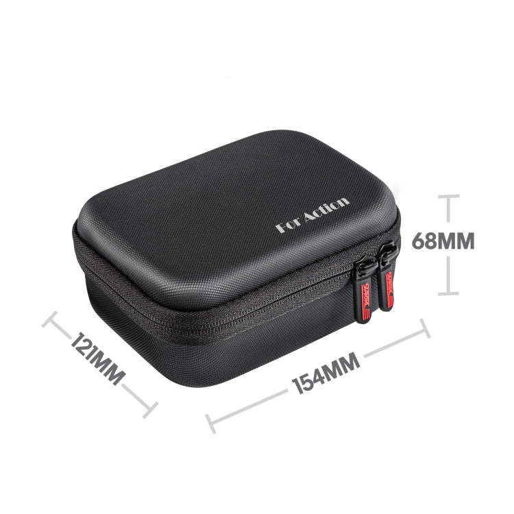 For DJI Osmo Action 4 / 5 Pro STARTRC Portable PU Storage Box Case Standard Kit(Black)