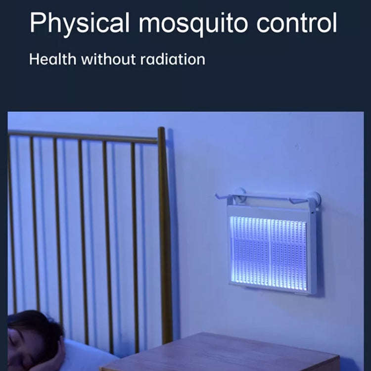 Household UV Light Touch Mosquito Repellent Lamp, Rechargeable(White)