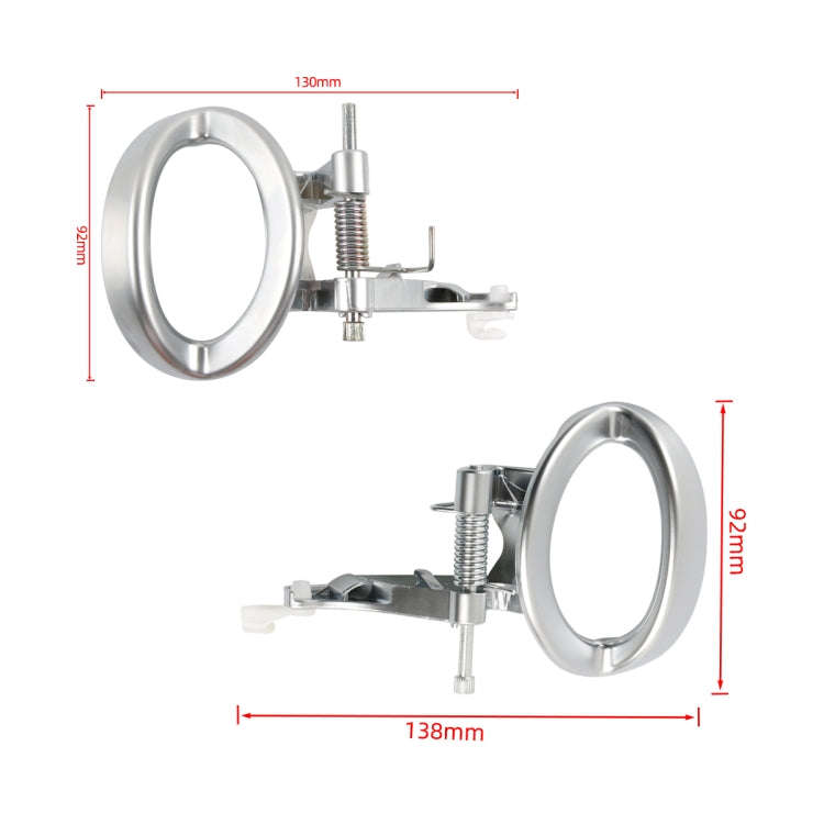 A7861 1 Pair For Dodge Nitro 2007-2011 Car Door Inside Handle 68004828AA+68004829AA
