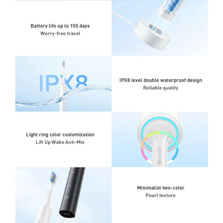 Original Xiaomi Mijia T501 Sonic Electric Toothbrush(Dark Grey)