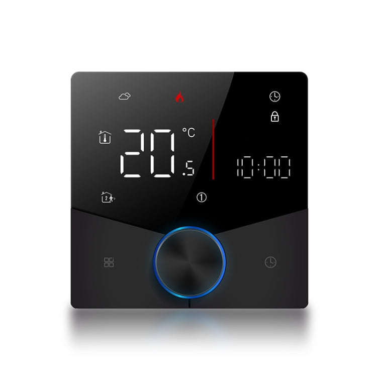 BHT-009GALW Water Heating WiFi Smart Home LED Thermostat(Black)