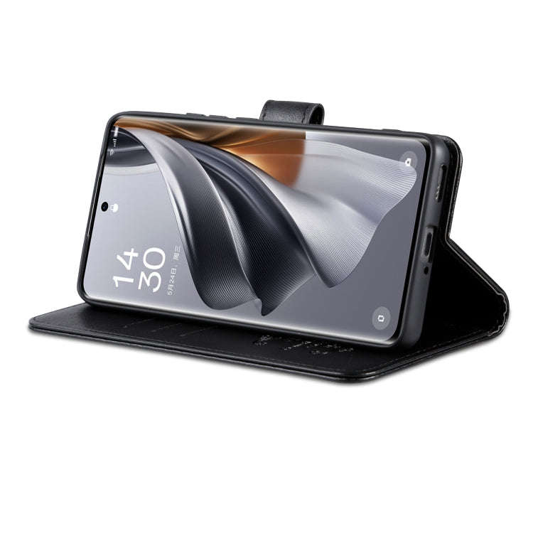 For Huawei Maimang 30 AZNS Sheepskin Texture Flip Leather Phone Case(Black)