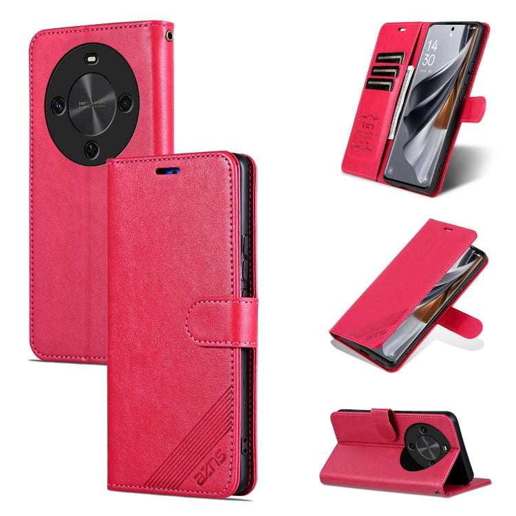 For Huawei Maimang 30 AZNS Sheepskin Texture Flip Leather Phone Case(Red)