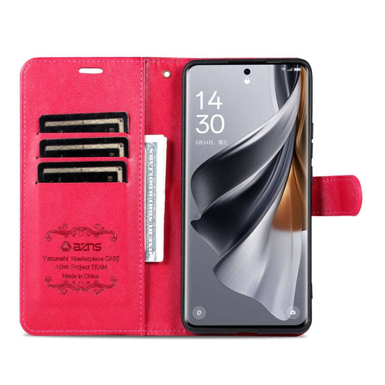 For Huawei Maimang 30 AZNS Sheepskin Texture Flip Leather Phone Case(Red)