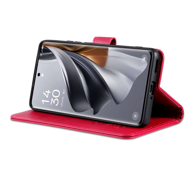 For Huawei Maimang 30 AZNS Sheepskin Texture Flip Leather Phone Case(Red)