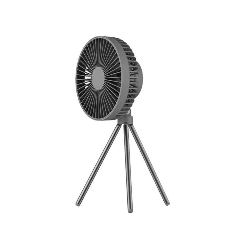 DQ213 4000mAh Outdoor Portable Camping Fan Tent Hanging Vertical Light(Black Grey)