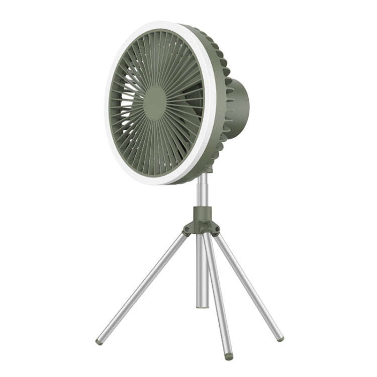DQ216 10000mAh Outdoor Portable Liftable Swivel Head Camping Fan Tent Hanging Vertical Colorful L...