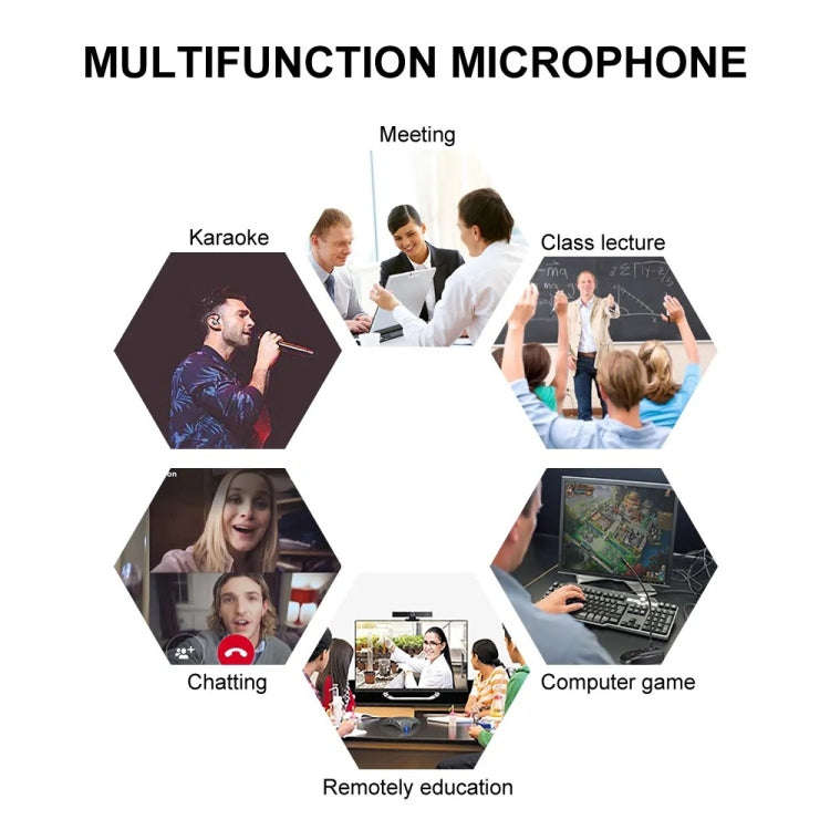 XTUGA A140-C Wireless Microphone System 4-Channel UHF Four Conference Mics(EU Plug)