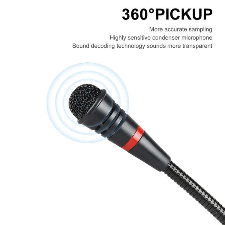 XTUGA A140-C Wireless Microphone System 4-Channel UHF Four Conference Mics(EU Plug)
