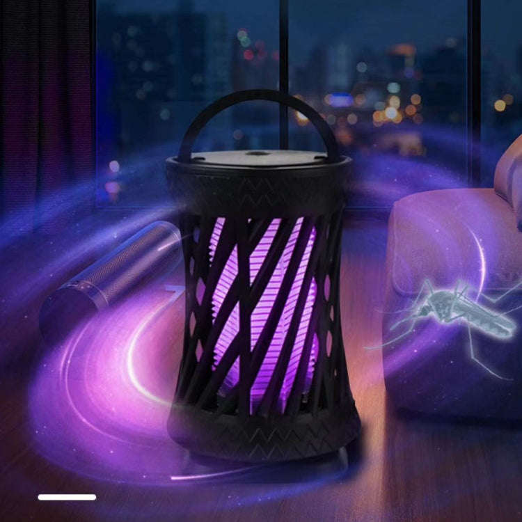 Household UV Light Touch Mosquito Repellent Lamp, Plug-in(Black)