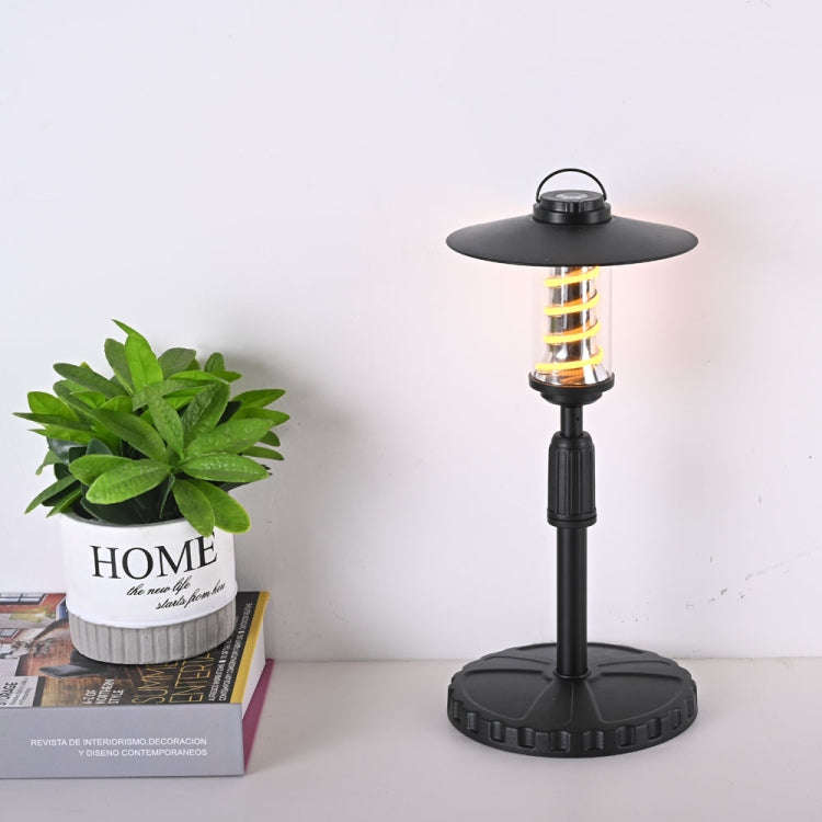 USB-C / Type-C Outdoor Portable Camping Night Light Set, Flashlight + Shade + 135 Base Bracket