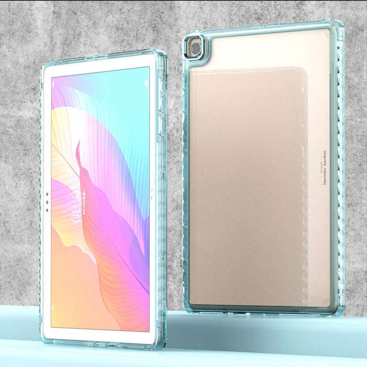 For Huawei MatePad T10 / T10S Clear Acrylic Shockproof Tablet Case(Baby Blue)
