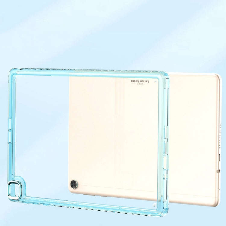 For Huawei MatePad T10 / T10S Clear Acrylic Shockproof Tablet Case(Baby Blue)