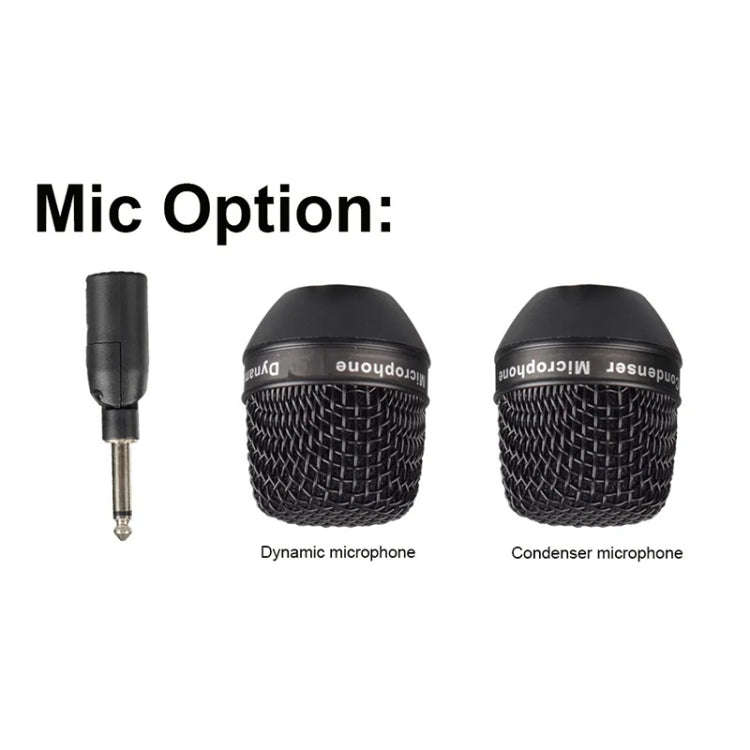 XTUGA U-95 Wireless XLR Transmitter and Receiver UHF Wireless Guitar Transmitter Receiver With Co...