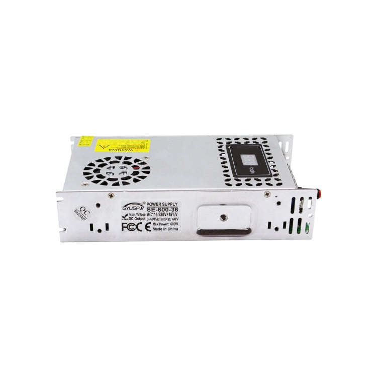 SE-600-36 DC36V 600W GYUSPW Adjustable Voltage Light Bar Regulated Switching Power Supply