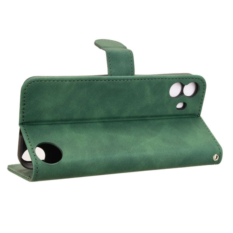 For Nothing CMF Phone 1 Skin Feel Magnetic Flip Leather Phone Case(Green)