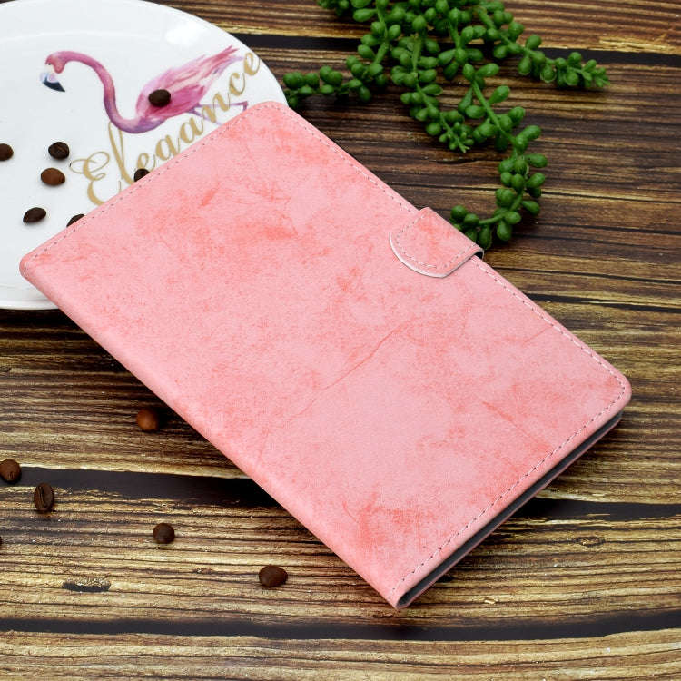 For Huawei MatePad T8 Marble Style Cloth Texture Tablet PC Protective Leather Case with Bracket &...