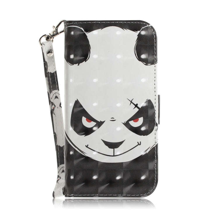 For Honor X60i 3D Colored Horizontal Flip Leather Phone Case(Angry Bear)