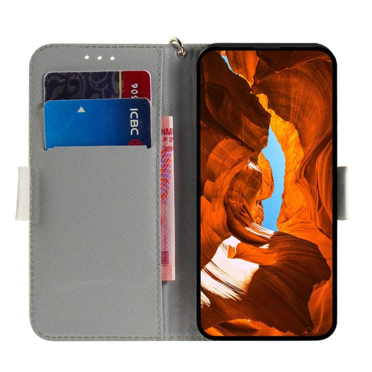 For Honor X60i 3D Colored Horizontal Flip Leather Phone Case(Cute Cat)