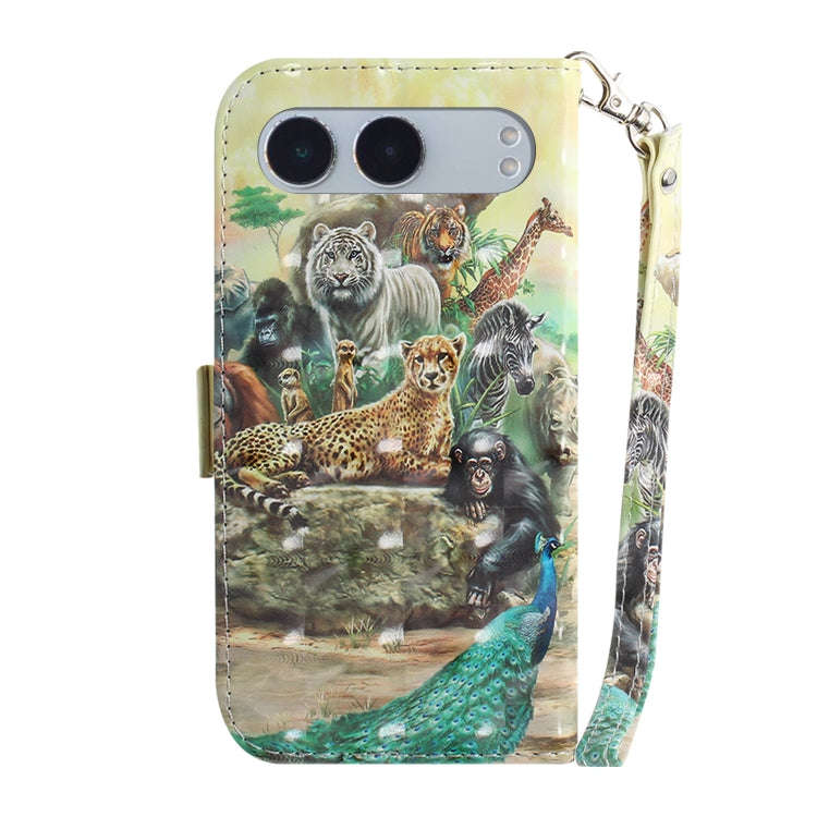 For OnePlus Nord 4 3D Colored Horizontal Flip Leather Phone Case(Zoo)