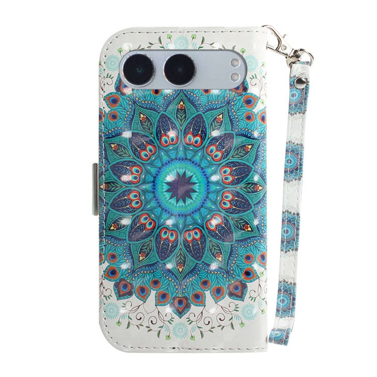 For OnePlus Nord 4 3D Colored Horizontal Flip Leather Phone Case(Peacock Wreath)
