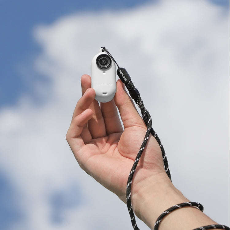 For Insta360 Go 3 Sunnylife IST-BHT594 Camera Body Silicone Case with Lens Cap & Neck Strap(Black)
