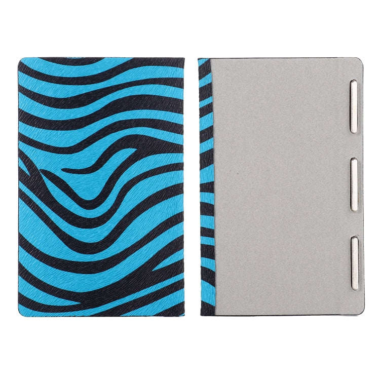 For IQOS ILUMA Prime PU Leather Electronic Cigarette Protective Case(Zebra Blue)