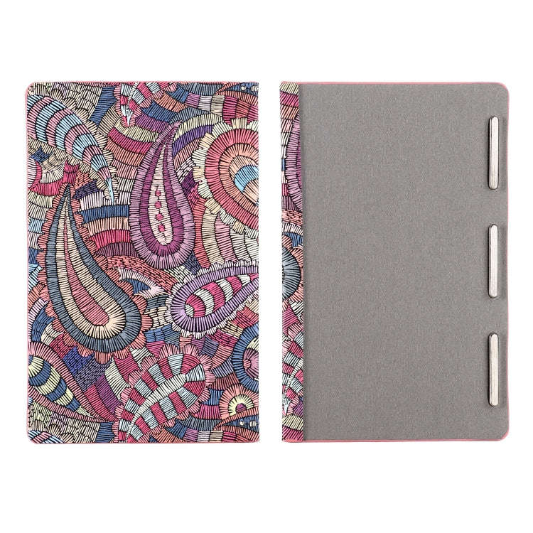 For IQOS ILUMA Prime PU Leather Electronic Cigarette Protective Case(Waist Flower Purple)