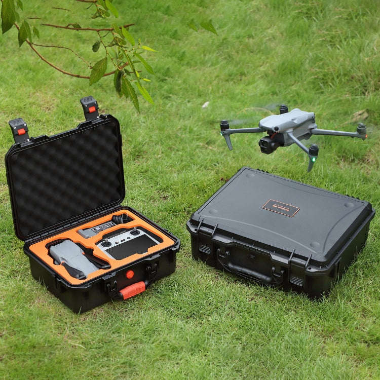 For DJI Air 3 Sunnylife Safety Carrying Case Large Capacity Waterproof Shock-proof Hard Travel Ca...