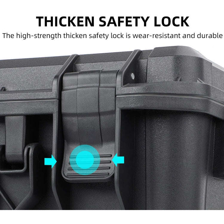 For DJI Air 3 Sunnylife Safety Carrying Case Large Capacity Waterproof Shock-proof Hard Travel Ca...