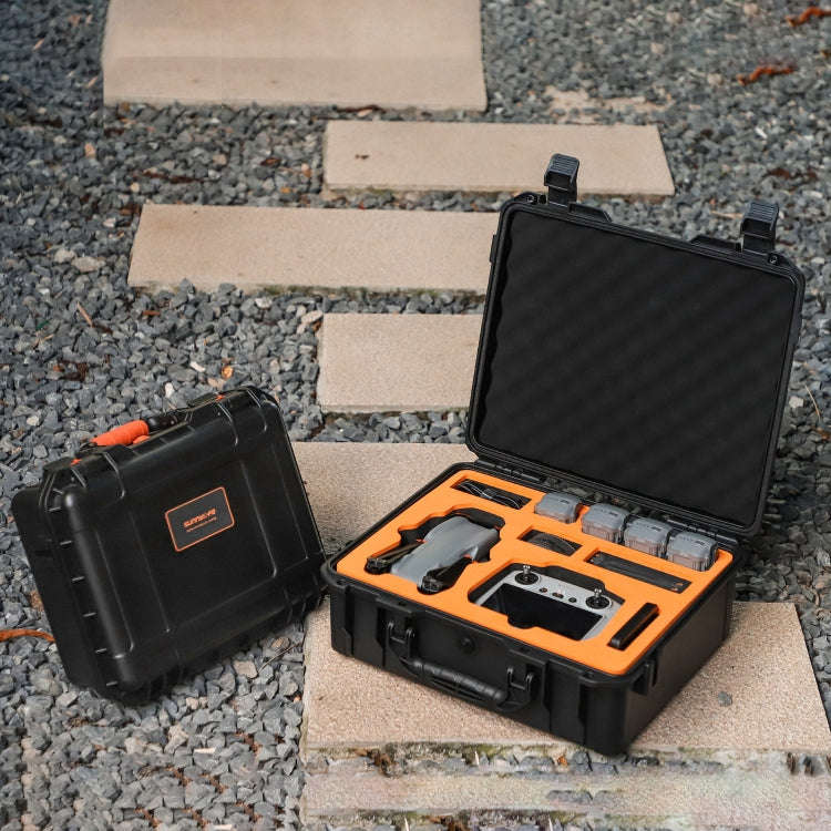 For DJI Air 3 Sunnylife Safety Carrying Case Large Capacity Waterproof Shock-proof Hard Travel Ca...