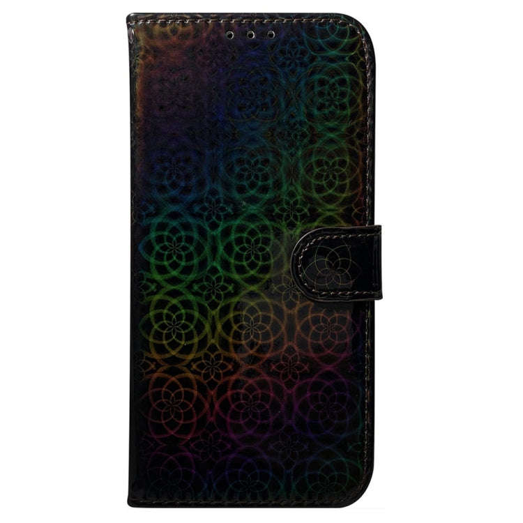For OnePlus Nord 4 Colorful Magnetic Buckle Leather Phone Case(Black)