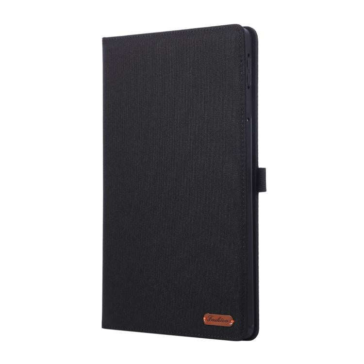 For Honor Pad V9 11.5 Fabric Texture Horizontal Flip Leather Tablet Case(Black)