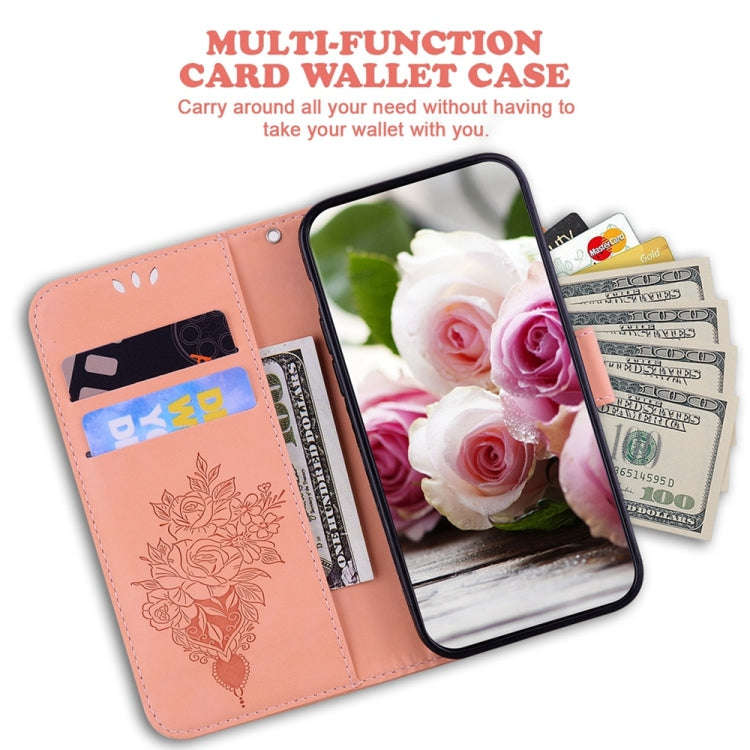 For OnePlus Nord 4 Butterfly Rose Embossed Leather Phone Case(Pink)