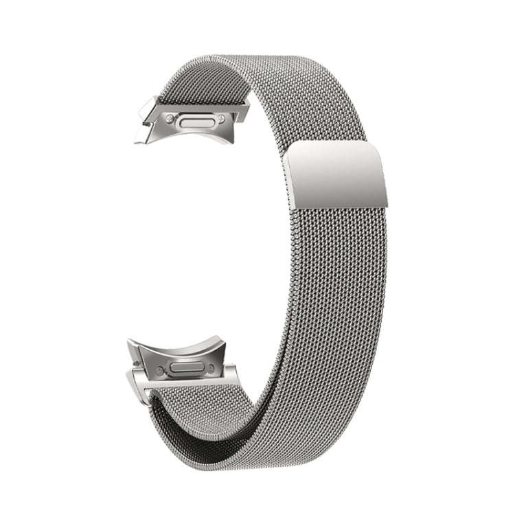 For Samsung Galaxy Watch 6 Milanese Metal Watch Band(Silver)
