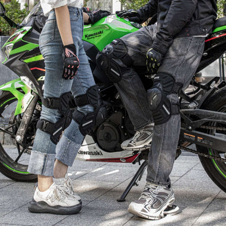 Motolsg MT03 Motorcycle Bicycle Riding Protective Gear 2 in 1 Knee Pads