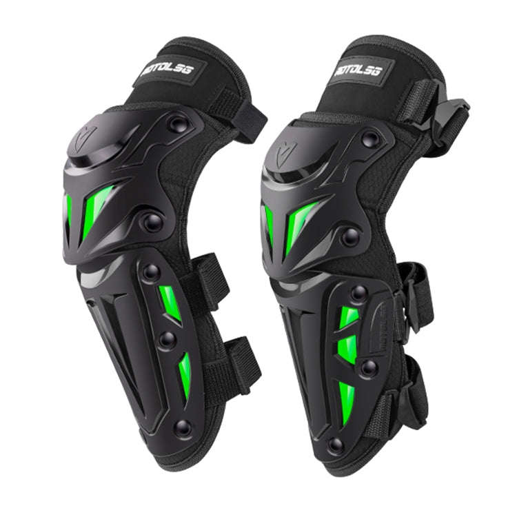 Motolsg MT-05 Motorcycle Bicycle Riding Protective Gear 2 in 1 Elbow Pads(Green)