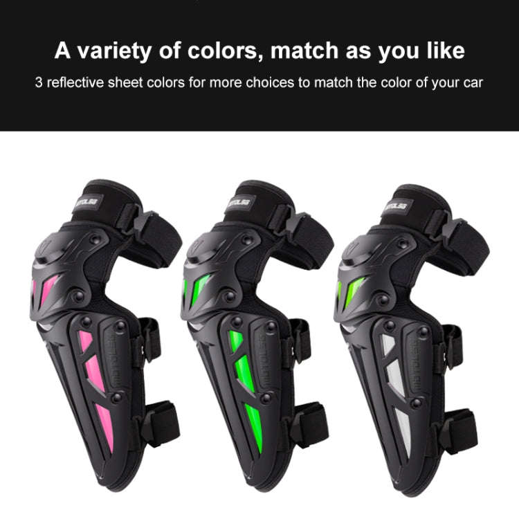 Motolsg MT-05 Motorcycle Bicycle Riding Protective Gear 2 in 1 Elbow Pads(Pink)