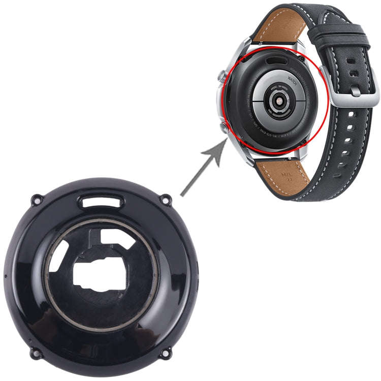 Original Rear Housing Cover For Samsung Galaxy Watch 3 45mm SM-R840(Black)