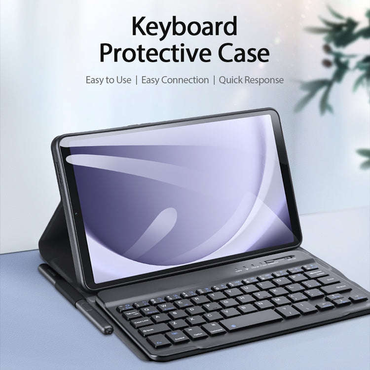 For Samsung Galaxy Tab A9 X110 / X115 DUX DUCIS TK Series Wireless Bluetooth Keyboard Tablet Case...
